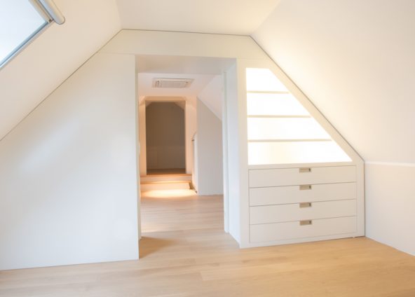 BOKA Achitektur Innenarchitektur Ausbau Dachgeschoss Privatkunde
