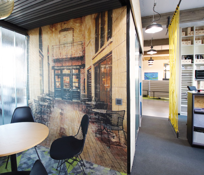 Fototranfer, Laserdruck, Büro-Loft, Arbeitswelten der Zukunft, Dresden
