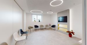 KADUR Praxisbau Neubau Praxisklinik Dr. Bolz Wartezimmer
